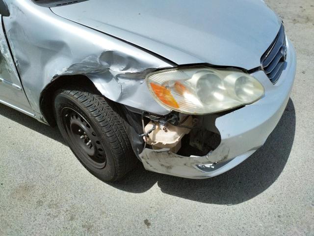 Photo 9 from auction – 2004 TOYOTA COROLLA CE with VIN 2T1BR38E14C311707