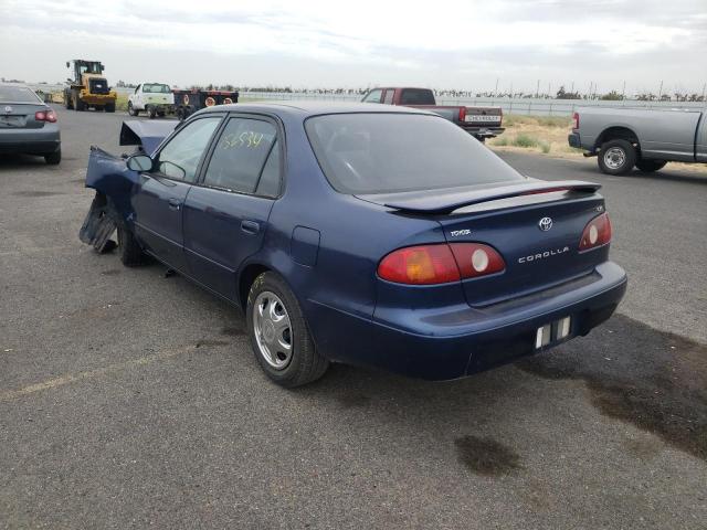 Photo 3 from auction – 2002 TOYOTA COROLLA CE with VIN 1NXBR12E02Z589779