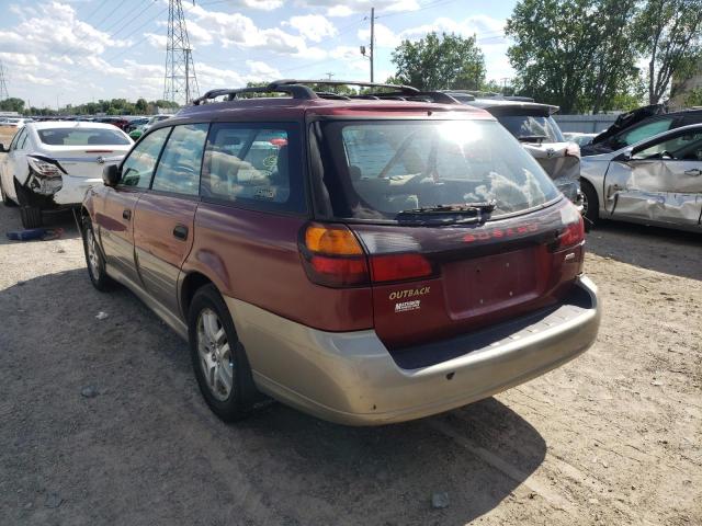 Photo 3 from auction – 2003 SUBARU LEGACY OUT with VIN 4S3BH675237621127