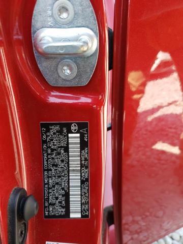 Photo 10 from auction – 2012 TOYOTA PRIUS with VIN JTDKN3DUXC5472223
