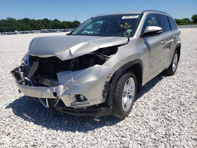 Photo 2 from auction – 2016 TOYOTA HIGHLANDER with VIN 5TDDKRFH4GS252578