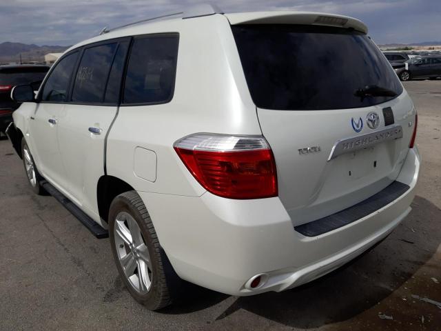 Photo 3 from auction – 2008 TOYOTA HIGHLANDER with VIN JTEES42A282075386