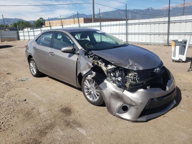 TOYOTA COROLLA L 2014 with VIN 5YFBURHE0EP105264 - Photo from auction