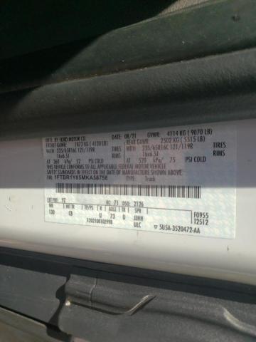 Photo 10 from auction – 2021 FORD TRANSIT T- with VIN 1FTBR1Y85MKA58758