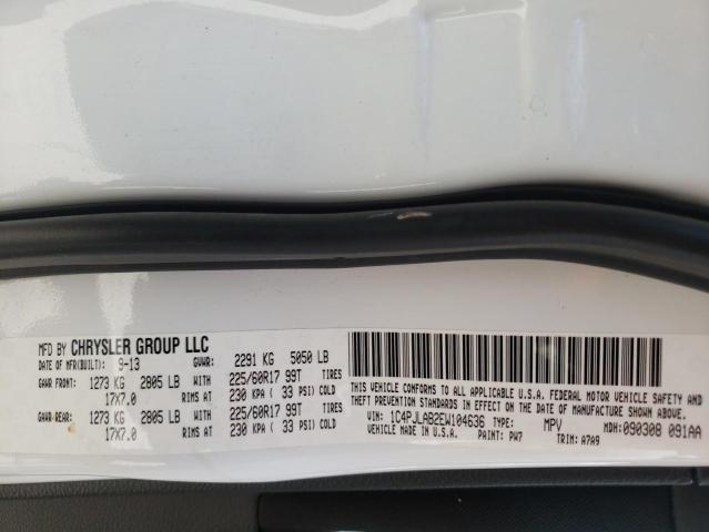 Photo 10 from auction – 2014 JEEP CHEROKEE S with VIN 1C4PJLAB2EW104636