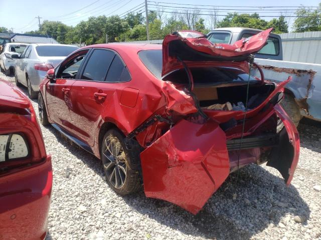 Photo 3 from auction – 2021 TOYOTA COROLLA SE with VIN 5YFS4MCE2MP079470