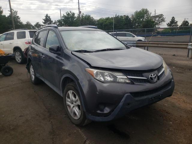 TOYOTA RAV4 LE 2014 with VIN JTMZFREV4ED036854 - Photo from auction