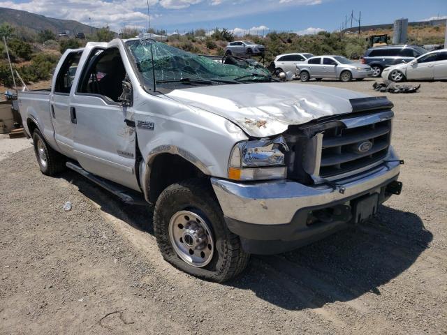 FORD F250 SUPER 2002 with VIN 1FTNW21F92EA12415 - Photo from auction