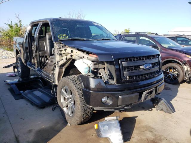 FORD F150 SUPER 2013 with VIN 1FTFW1EF3DKD35727 - Photo from auction