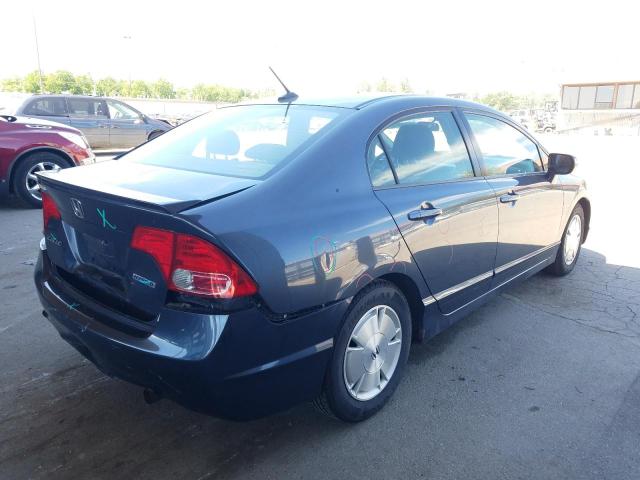 Photo 4 from auction – 2008 HONDA CIVIC HYBR with VIN JHMFA36298S004841