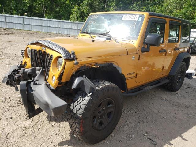 Photo 2 from auction – 2014 JEEP WRANGLER U with VIN 1C4BJWDG9EL272522
