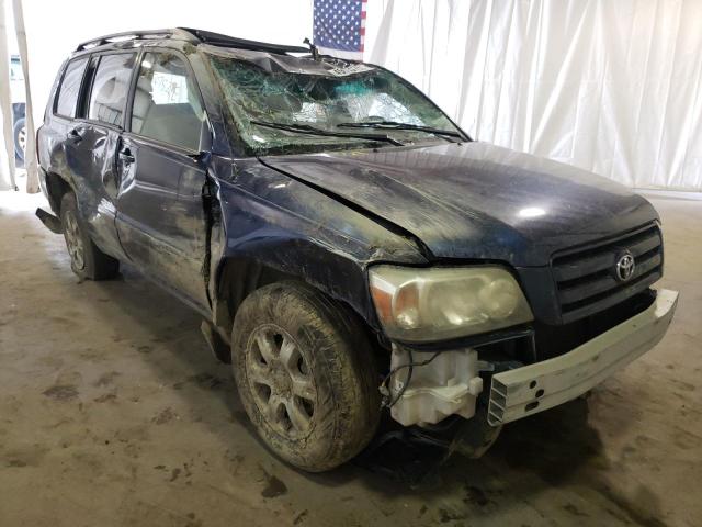 TOYOTA HIGHLANDER 2005 with VIN JTEEP21A550086395 - Photo from auction