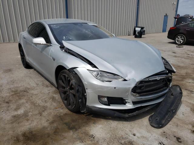 TESLA MODEL S 2014 with VIN 5YJSA1H12EFP60917 - Photo from auction
