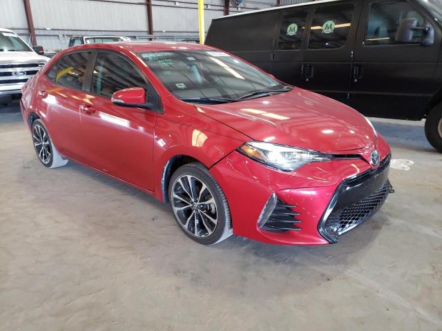 TOYOTA COROLLA L 2019 with VIN 5YFBURHE1KP885027 - Photo from auction