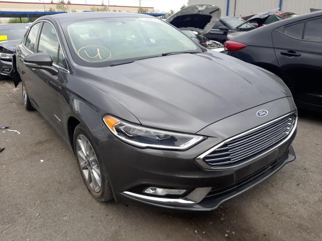 FORD FUSION SE 2017 with VIN 3FA6P0LU8HR400569 - Photo from auction
