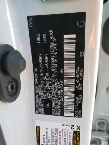 Photo 10 from auction – 2021 LEXUS GX 460 PRE with VIN JTJAM7BX5M5278037