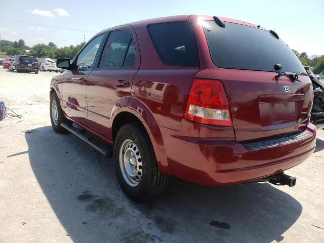Photo 3 from auction – 2003 KIA SORENTO EX with VIN KNDJD733435034960