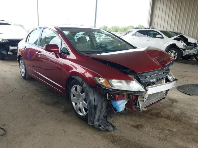 HONDA CIVIC LX 2011 with VIN 2HGFA1F5XBH550340 - Photo from auction