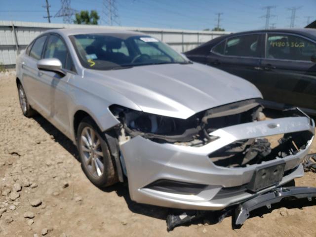 FORD FUSION SE 2017 with VIN 3FA6P0H70HR340239 - Photo from auction