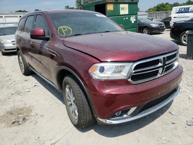 DODGE DURANGO SX 2018 with VIN 1C4RDHAG9JC155944 - Photo from auction