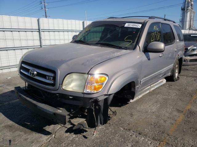 Photo 9 from auction – 2002 TOYOTA SEQUOIA LI with VIN 5TDZT38A02S076721