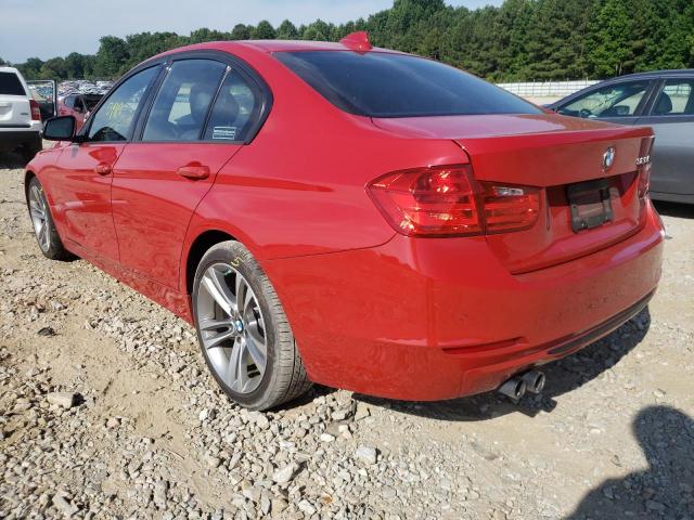 Photo 3 from auction – 2014 BMW 328 I with VIN WBA3A5C5XEF605319