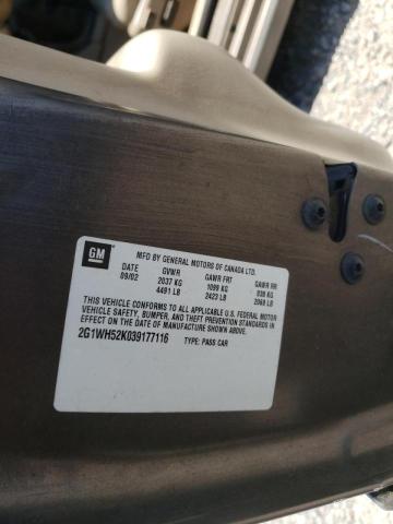 Photo 10 from auction – 2003 CHEVROLET IMPALA LS with VIN 2G1WH52K039177116