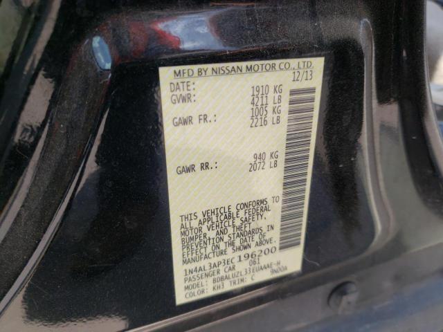 Zdjęcie 10 z aukcji – 2014 NISSAN ALTIMA z VIN 1N4AL3AP3EC196200