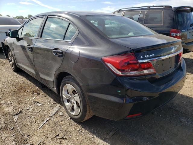 Photo 3 from auction – 2014 HONDA CIVIC LX with VIN 19XFB2F54EE042219