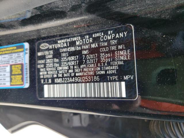 Photo 10 from auction – 2016 HYUNDAI TUCSON SE with VIN KM8J23A49GU253186