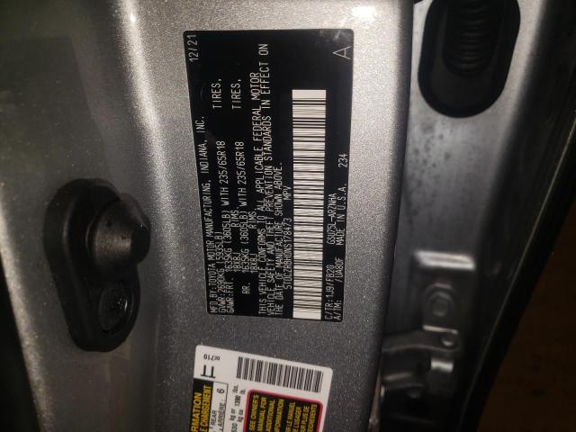 Photo 10 from auction – 2022 TOYOTA HIGHLANDER with VIN 5TDCZRBH0NS178473