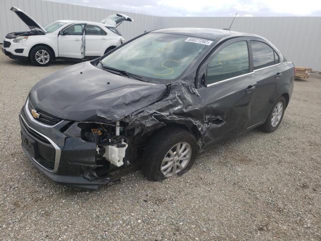 Photo 2 from auction – 2019 CHEVROLET SONIC LT with VIN 1G1JD5SB8K4112344