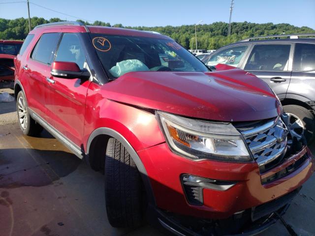 FORD EXPLORER L 2018 with VIN 1FM5K7F82JGA28649 - Photo from auction