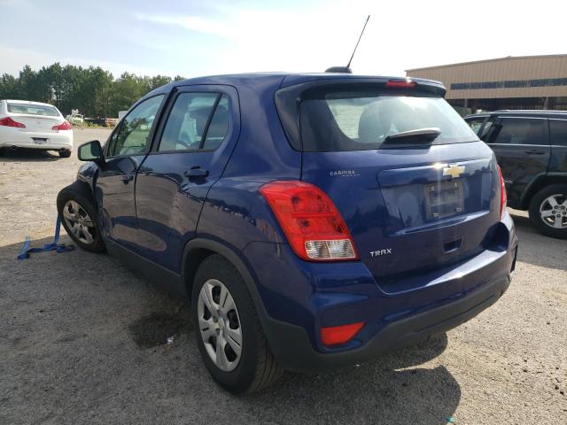 Photo 3 from auction – 2017 CHEVROLET TRAX with VIN 3GNCJKSB2HL154557
