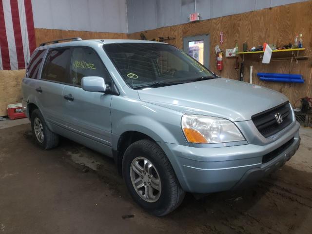 HONDA PILOT EXL 2003 with VIN 2HKYF18503H573415 - Photo from auction