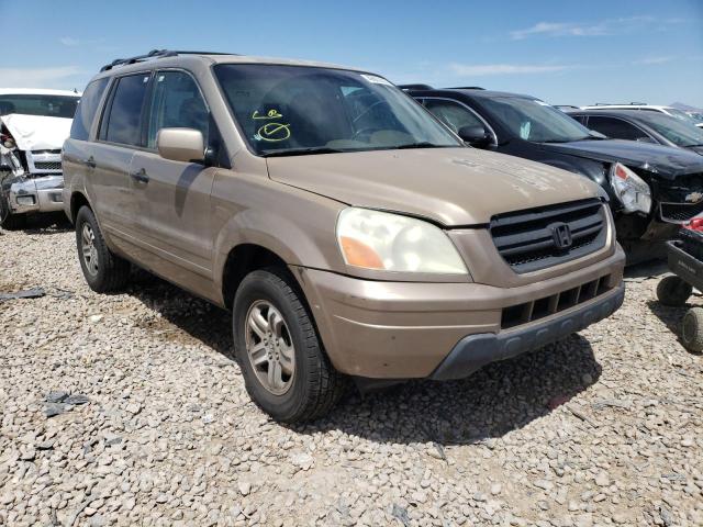 HONDA PILOT 2004 with VIN 2HKYF18414H514124 - Photo from auction