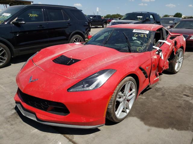 Photo 2 from auction – 2014 CHEVROLET CORVETTE S with VIN 1G1YJ2D76E5130872