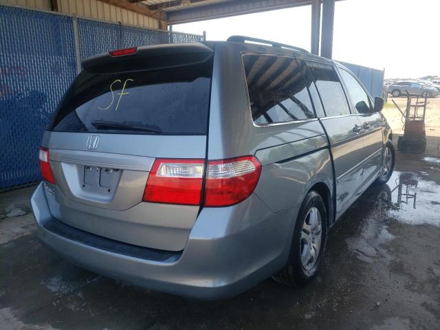 Photo 4 from auction – 2007 HONDA ODYSSEY EX with VIN 5FNRL38787B006254