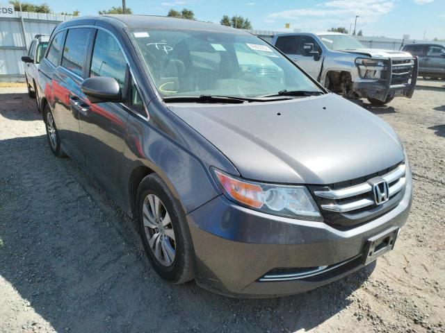 HONDA ODYSSEY EX 2017 with VIN 5FNRL5H6XHB024176 - Photo from auction