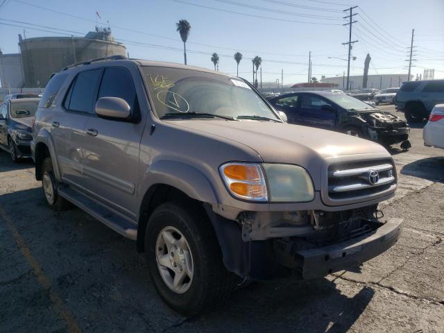 TOYOTA SEQUOIA LI 2002 with VIN 5TDZT38A02S076721 - Photo from auction