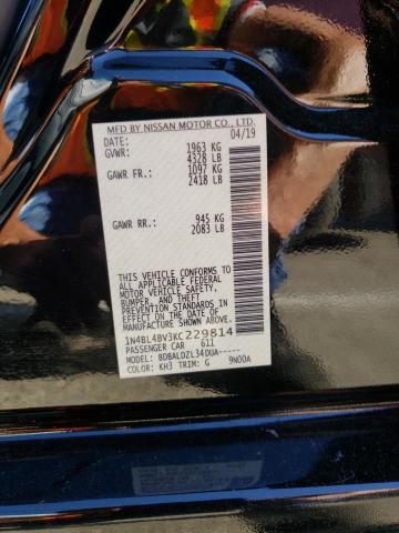Photo 10 from auction – 2019 NISSAN ALTIMA S with VIN 1N4BL4BV3KC229814