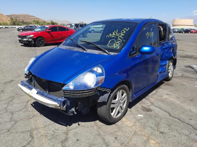 Photo 2 from auction – 2007 HONDA FIT S with VIN JHMGD38697S050888