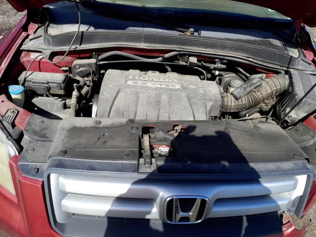 Photo 7 from auction – 2006 HONDA PILOT EX with VIN 2HKYF18696H533296