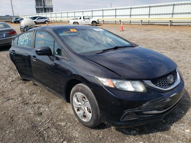 HONDA CIVIC LX 2014 with VIN 19XFB2F55EE034081 - Photo from auction