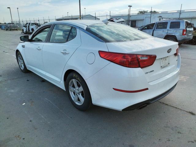 Photo 3 from auction – 2015 KIA OPTIMA LX with VIN KNAGM4A7XF5664112