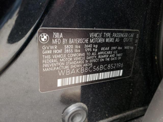 Photo 10 from auction – 2011 BMW ALPINA B7 with VIN WBAKB8C56BC852196