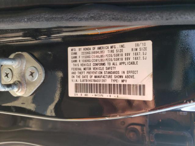 Photo 10 from auction – 2011 ACURA RDX TECHNO with VIN 5J8TB1H57BA001397