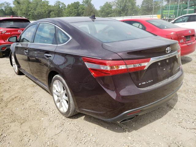 Photo 3 from auction – 2013 TOYOTA AVALON BAS with VIN 4T1BK1EB0DU068991