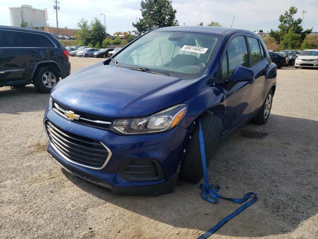 Photo 2 from auction – 2017 CHEVROLET TRAX with VIN 3GNCJKSB2HL154557