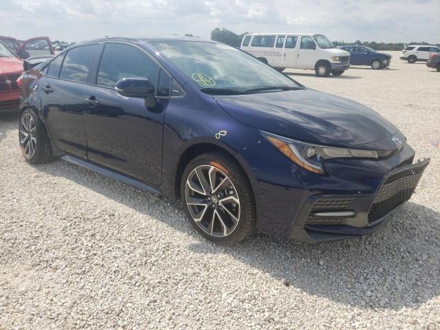 TOYOTA COROLLA SE 2020 with VIN 5YFS4RCEXLP037012 - Photo from auction